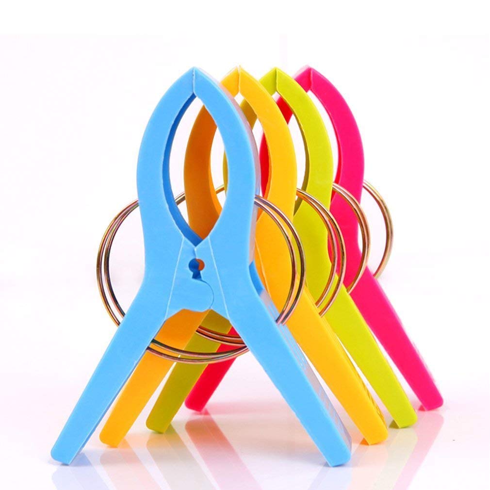 Colorful Towel Clips for Cruising or Beach Vacation