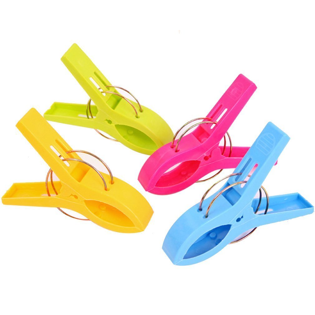 Colorful Towel Clips for Cruising or Beach Vacation