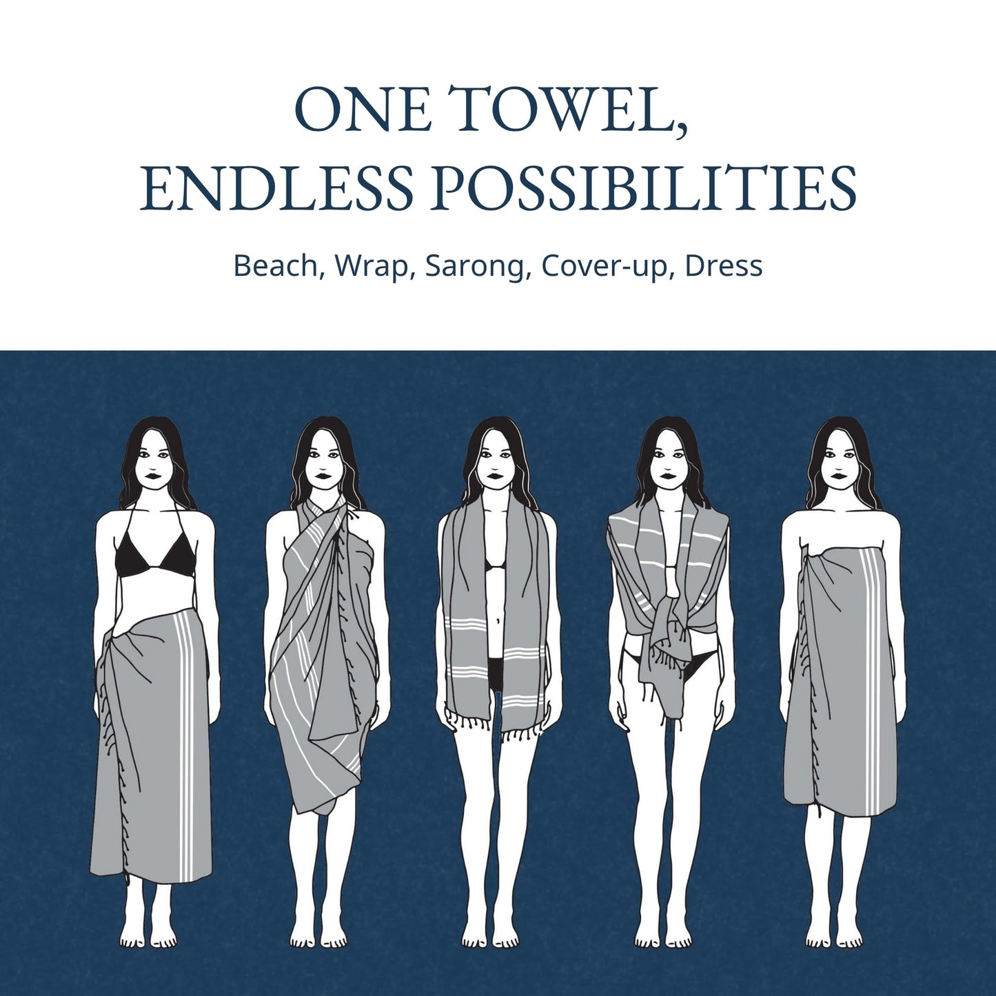 Linen Beach Towels for the win