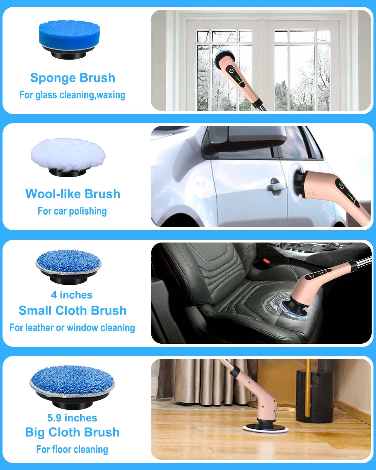 The best scrubber to make cleaning a breeze!