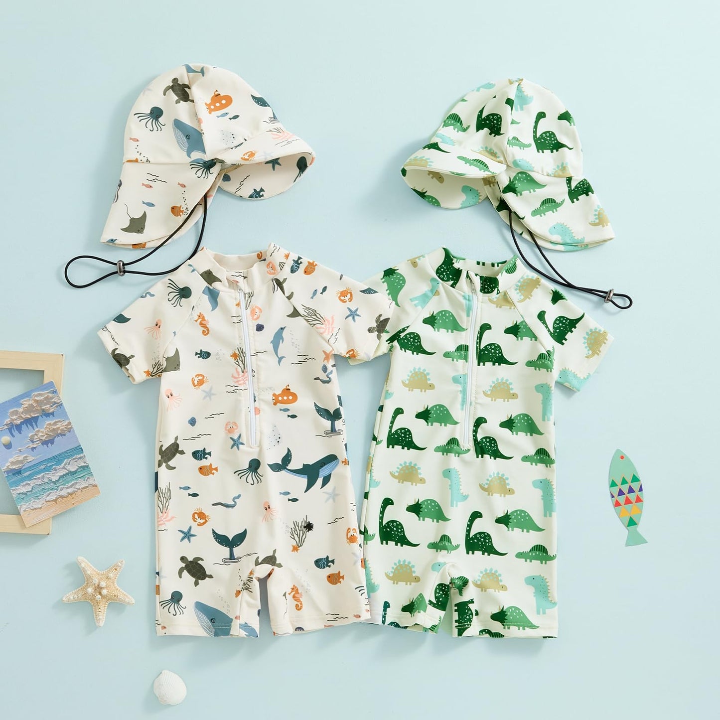 Cutest Swimsuit for baby at the Beach!