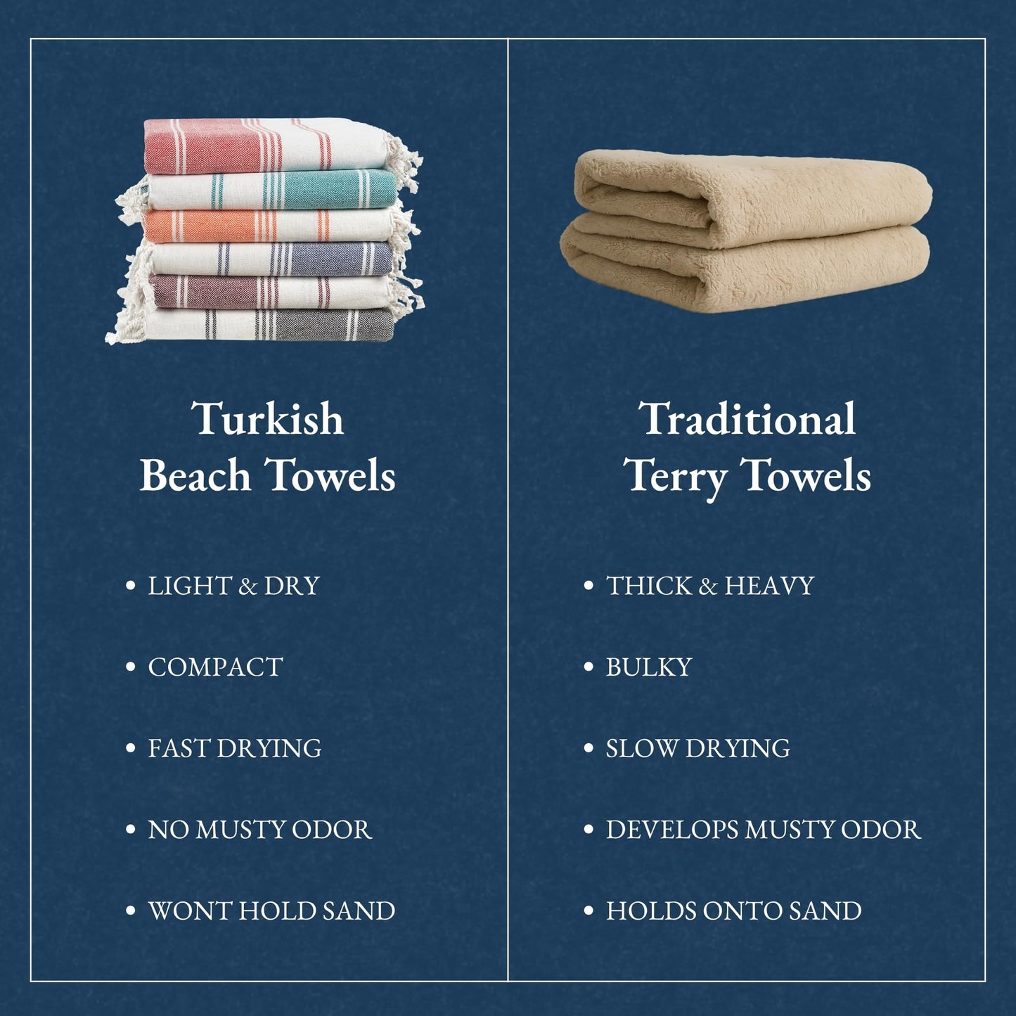 Linen Beach Towels for the win