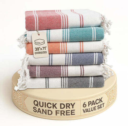 Linen Beach Towels for the win