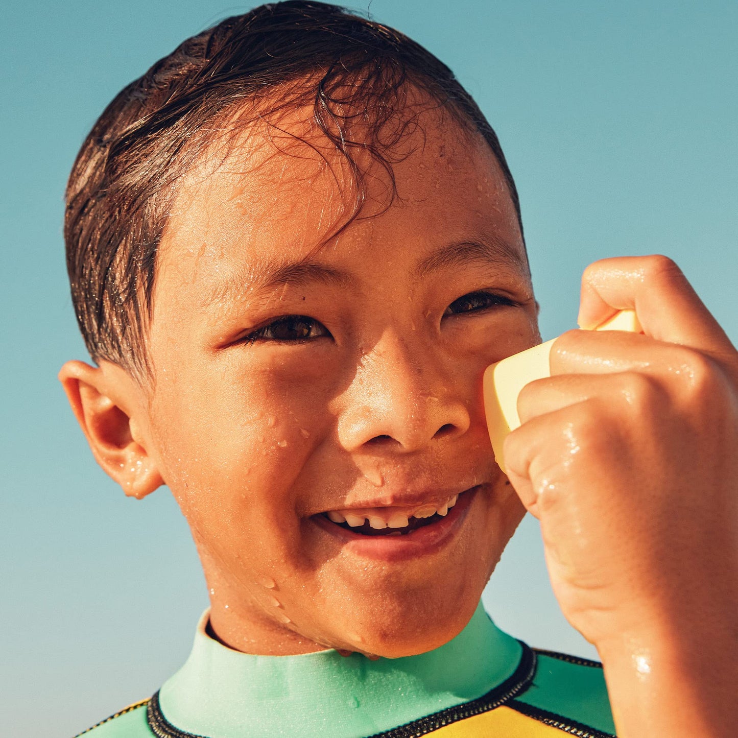 Best sunscreen face coverage for the beach.