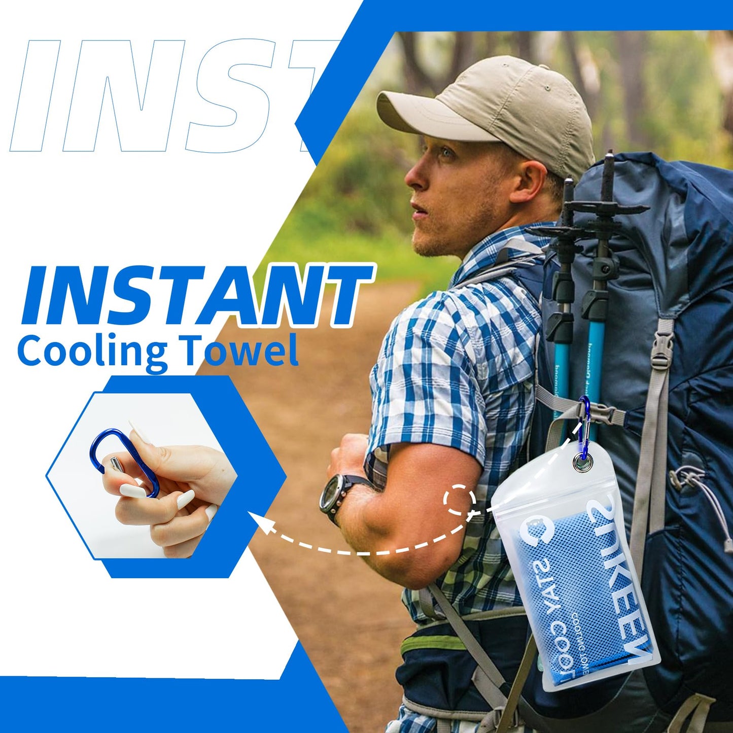 Cooling towels to stay cool